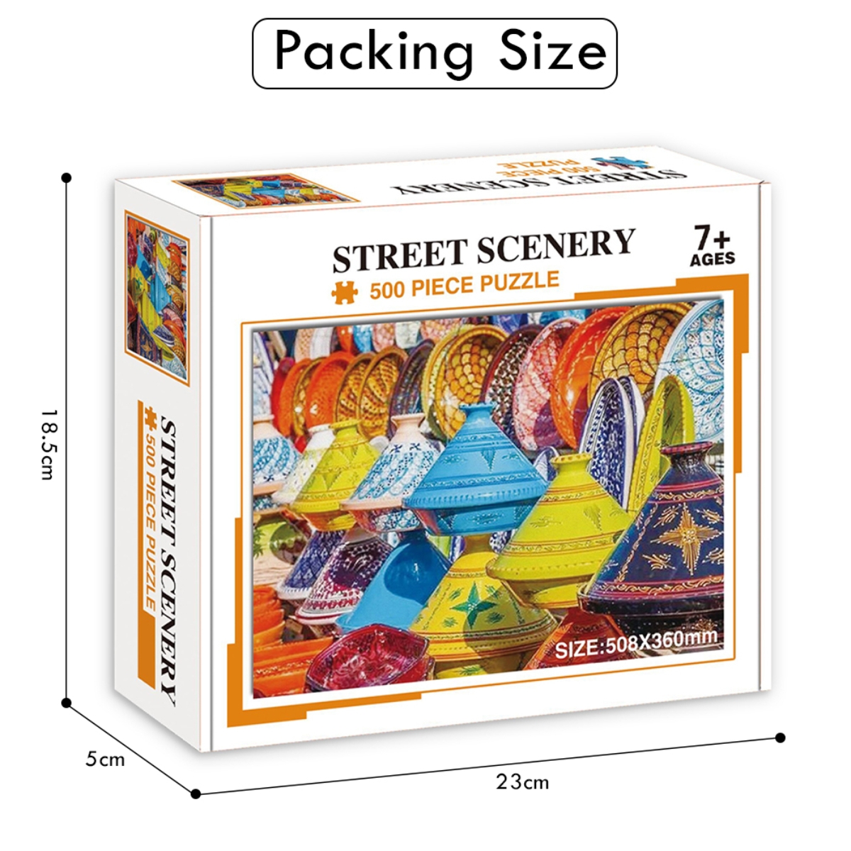 ليتل ستوري أحجية فن وثقافة المغرب للجنسين، 8-10 سنوات