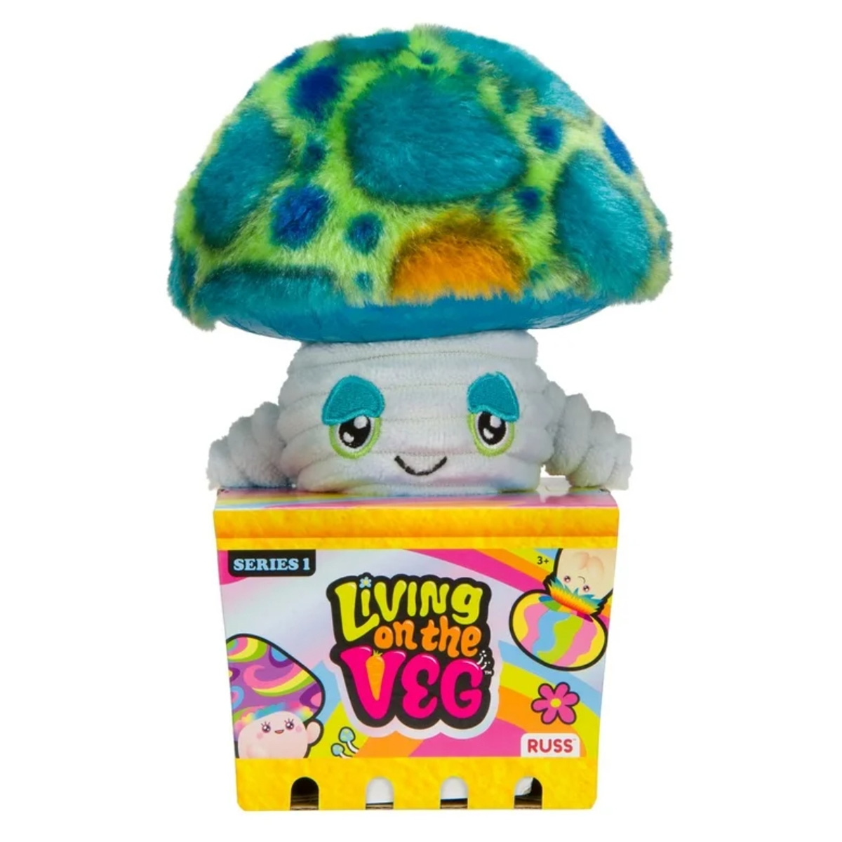 ليفنغ أون ذا فيج دمية محشوة ناعمة بحجم 6 إنش للجنسين، 3-4 سنوات