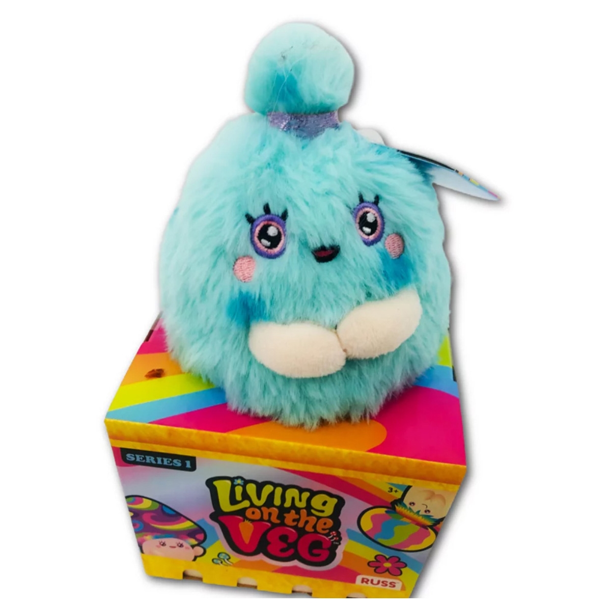 ليفنغ أون ذا فيج دمية محشوة ناعمة بحجم 6 إنش للجنسين، 3-4 سنوات