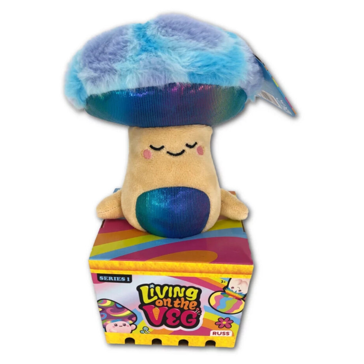 ليفنغ أون ذا فيج دمية محشوة ناعمة بحجم 6 إنش للجنسين، 3-4 سنوات