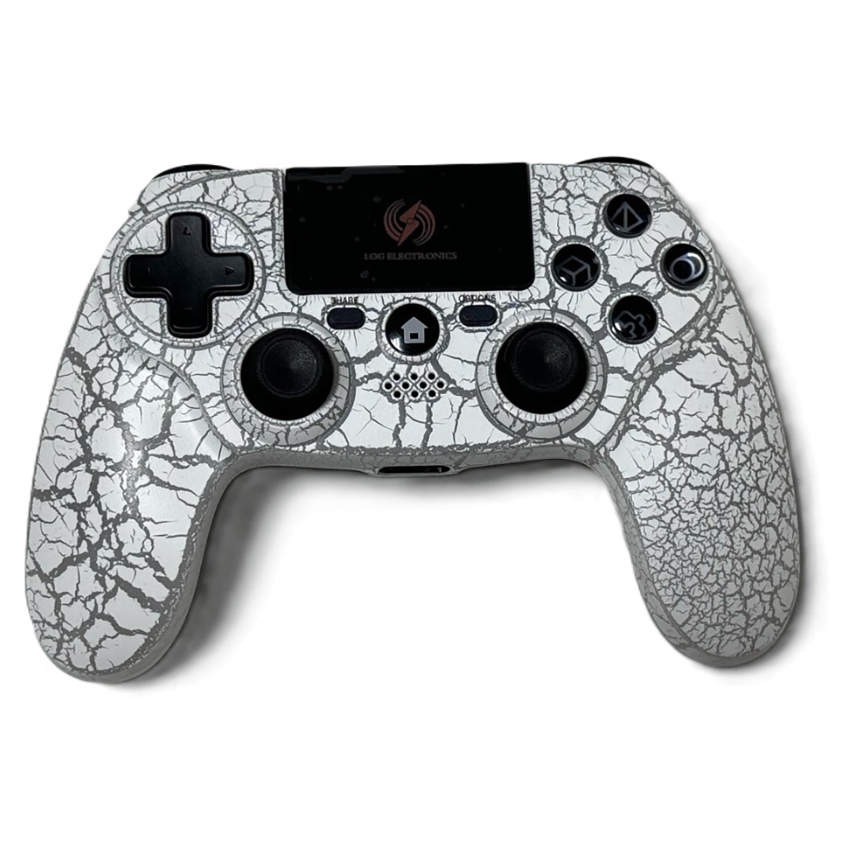 لوغ إلكترونيكس يد تحكم لاسلكية لبلايستيشن 3/4 وأندرويد تمويه أبيض