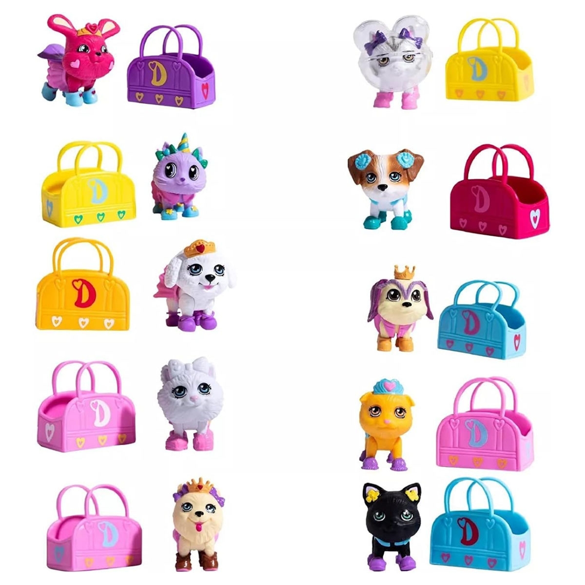 لوڤ ديانا لعبة مغلفة حيوان أليف أنيق بحجم 3.5 إنش للبنات، 3-4 سنوات