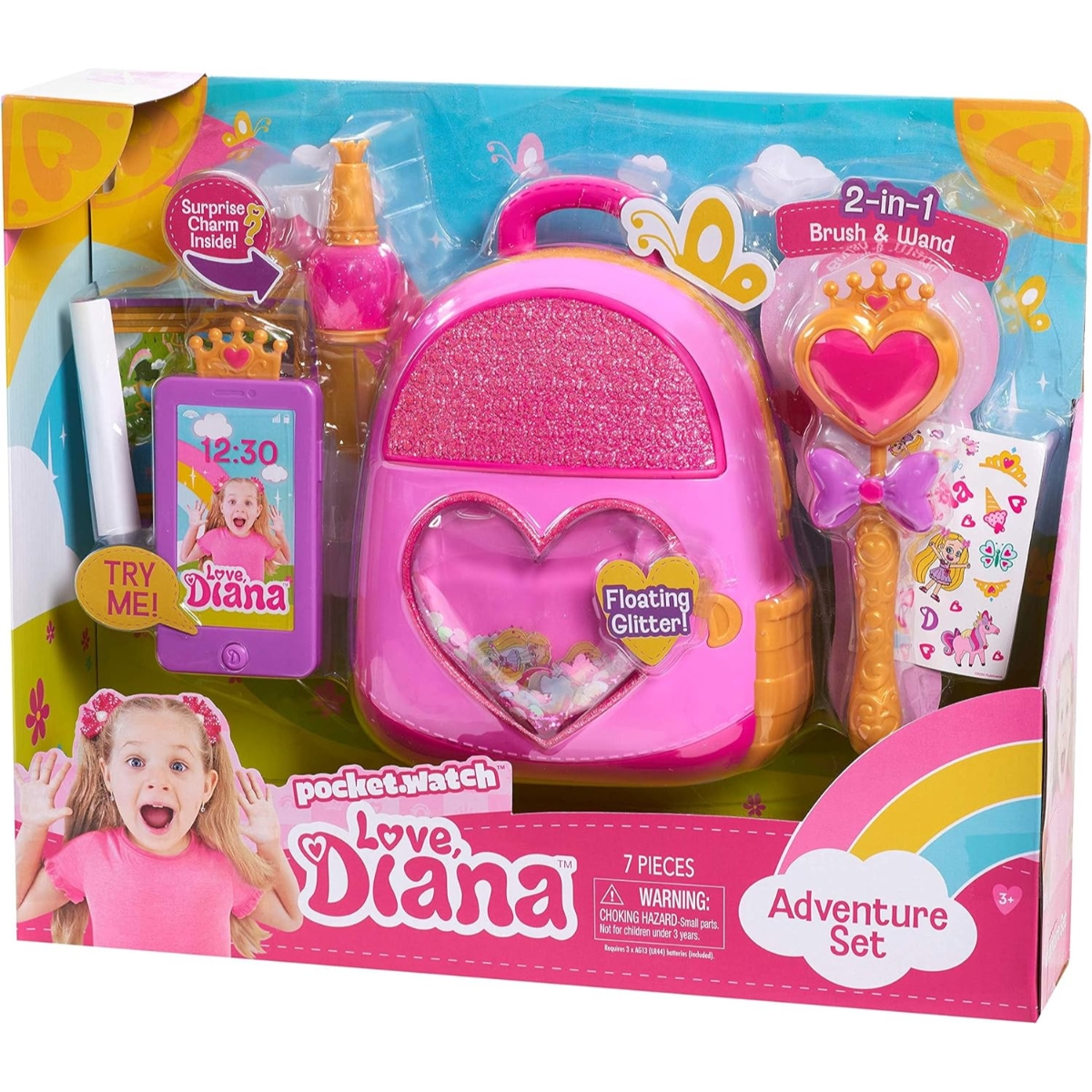 لوف ديانا مجموعة لعب مغامرات للبنات، 3-4 سنوات
