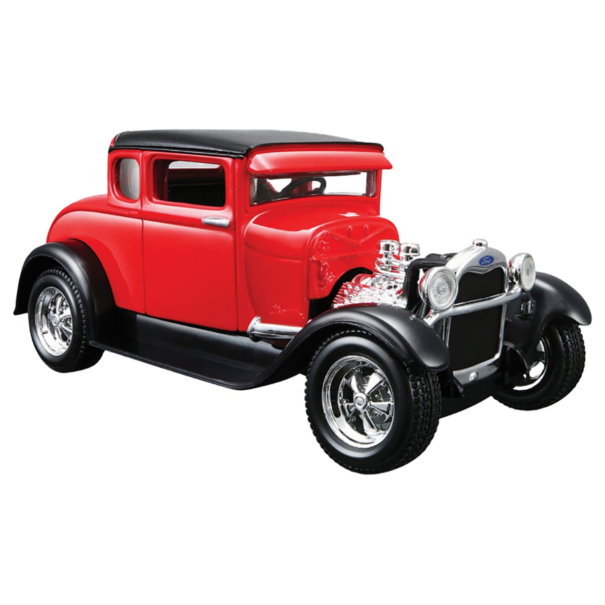 مايستو سيارة فورد موديل A 1929 بمقياس 1:24 معدنية، للأولاد، من عمر 3 إلى 4 سنوات