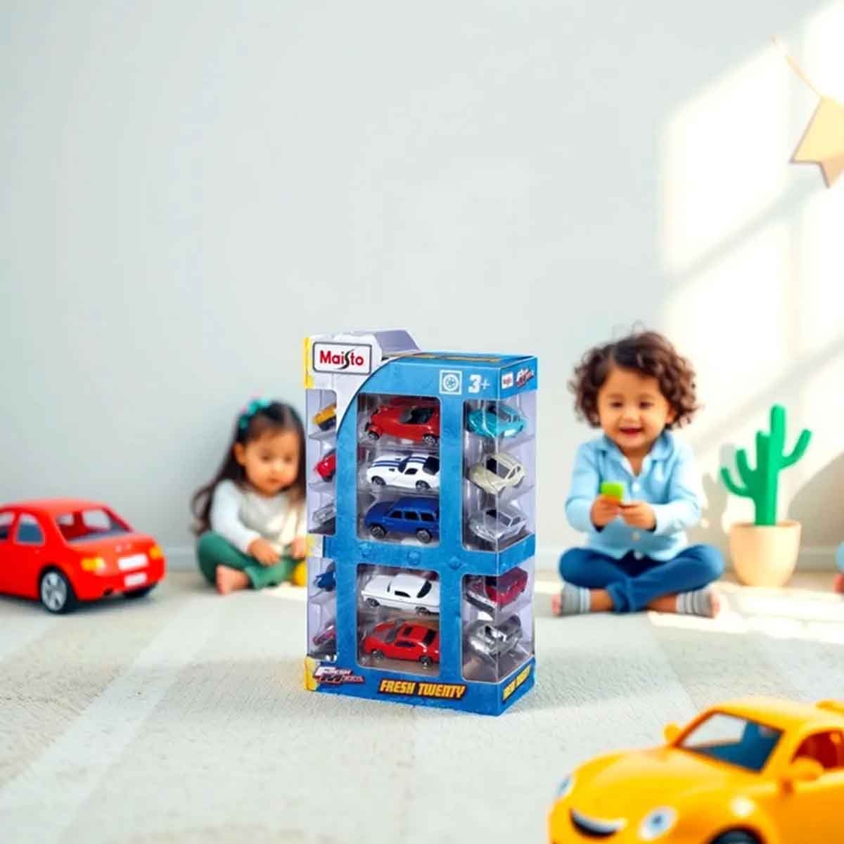 مايستو مجموعة إنقاذ الجبال للتركيب واللعب مع مركبة دايكاست فريش ميتال، للجنسين، 3-4 سنوات