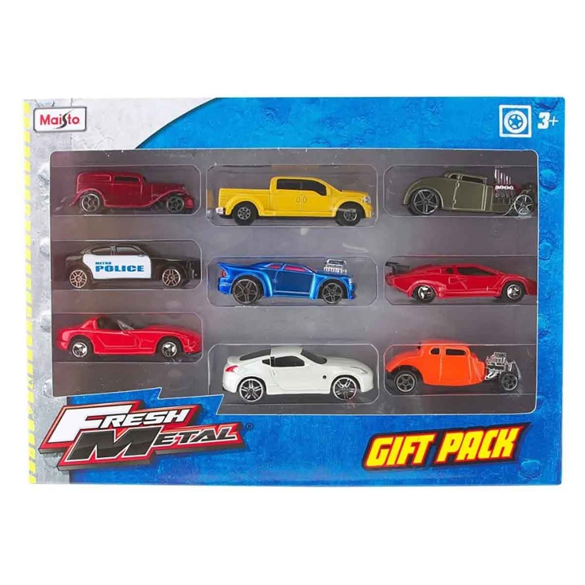 مايستو مجموعة مسار انتقام العقرب فريش ميتال 100 مع مركبة دايكاست فريش ميتال، للجنسين، 3-4 سنوات