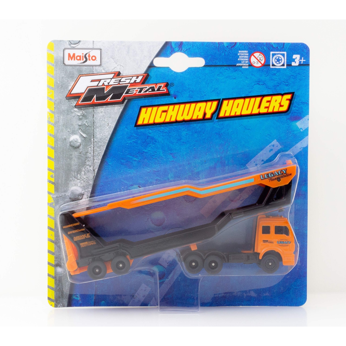 مايستو فريش ميتال شاحنة داي كاست نقل طرق متنوعة للأولاد، 3-4 سنوات