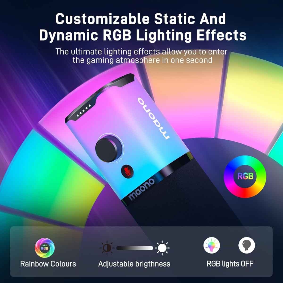 ماونوكاستر PD100X ميكروفون دايناميك USB/XLR