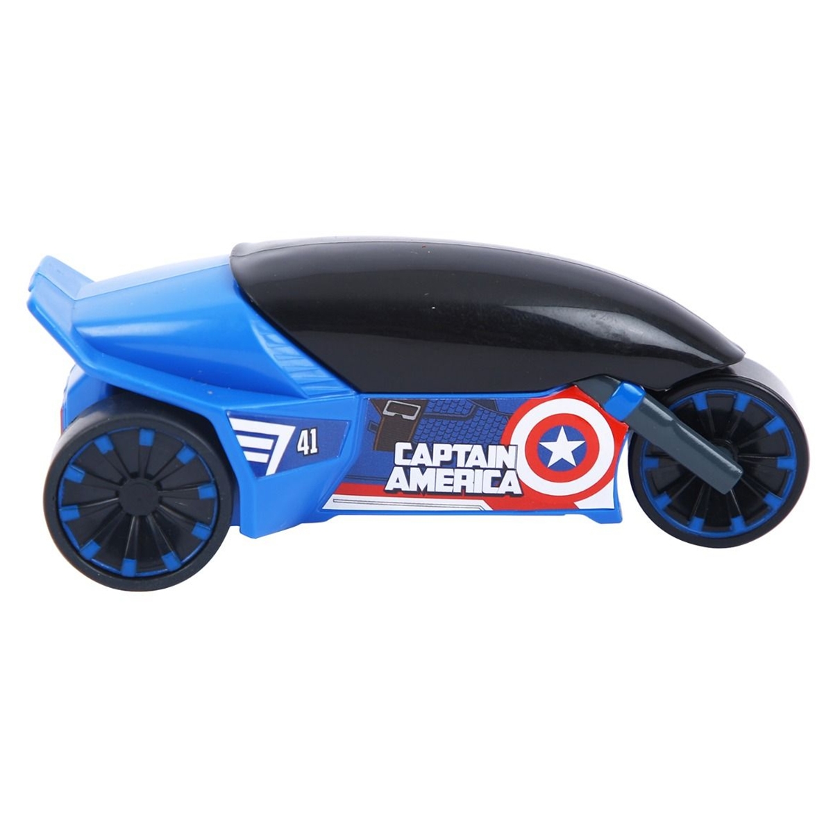 مارفل الدراجون الأقوياء دراجة كابتن أمريكا النارية، للجنسين، من عمر 3 إلى 4 سنوات