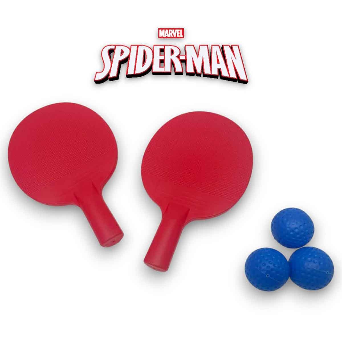 مارفل سبايدر مان مجموعة كرة بمضرب للجنسين من عمر 3-4 سنوات