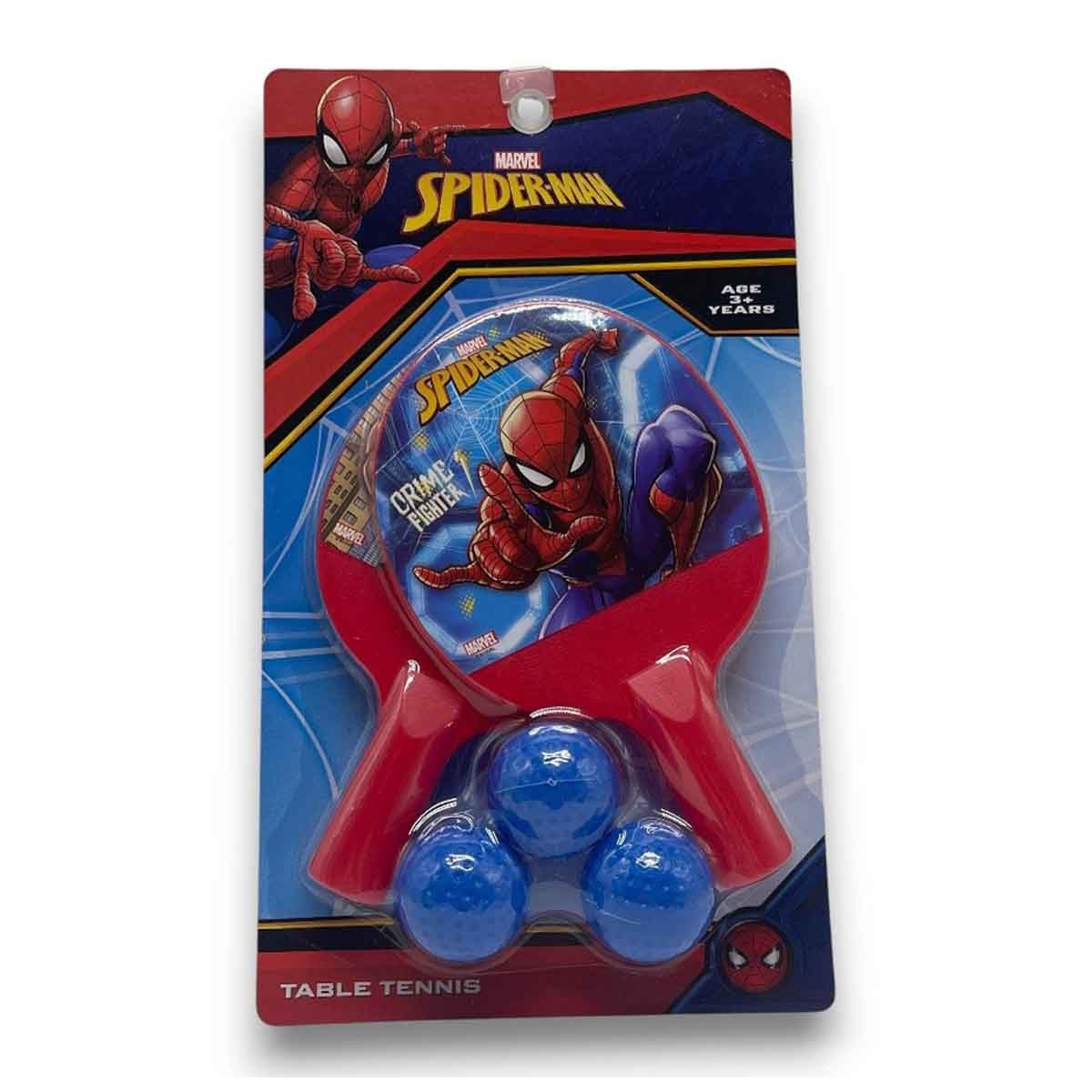 مارفل سبايدر مان مجموعة كرة بمضرب للجنسين من عمر 3-4 سنوات