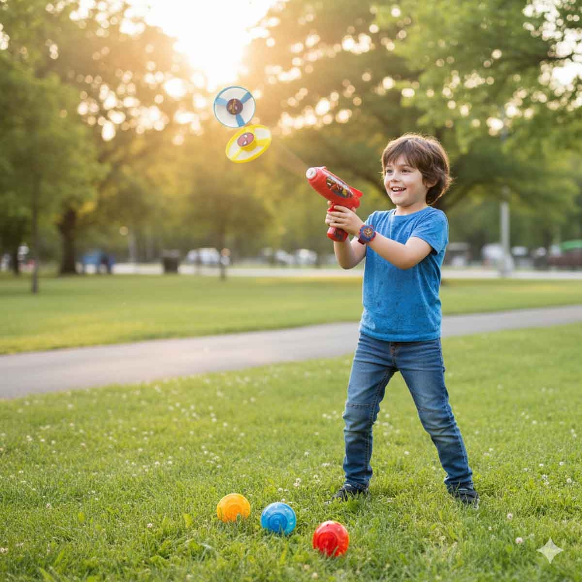 مارفل سبايدر مان لعبة مسدس صحن طائر بإطلاق أقراص دوّارة مع 3 أقراص للجنسين من عمر 3-4 سنوات