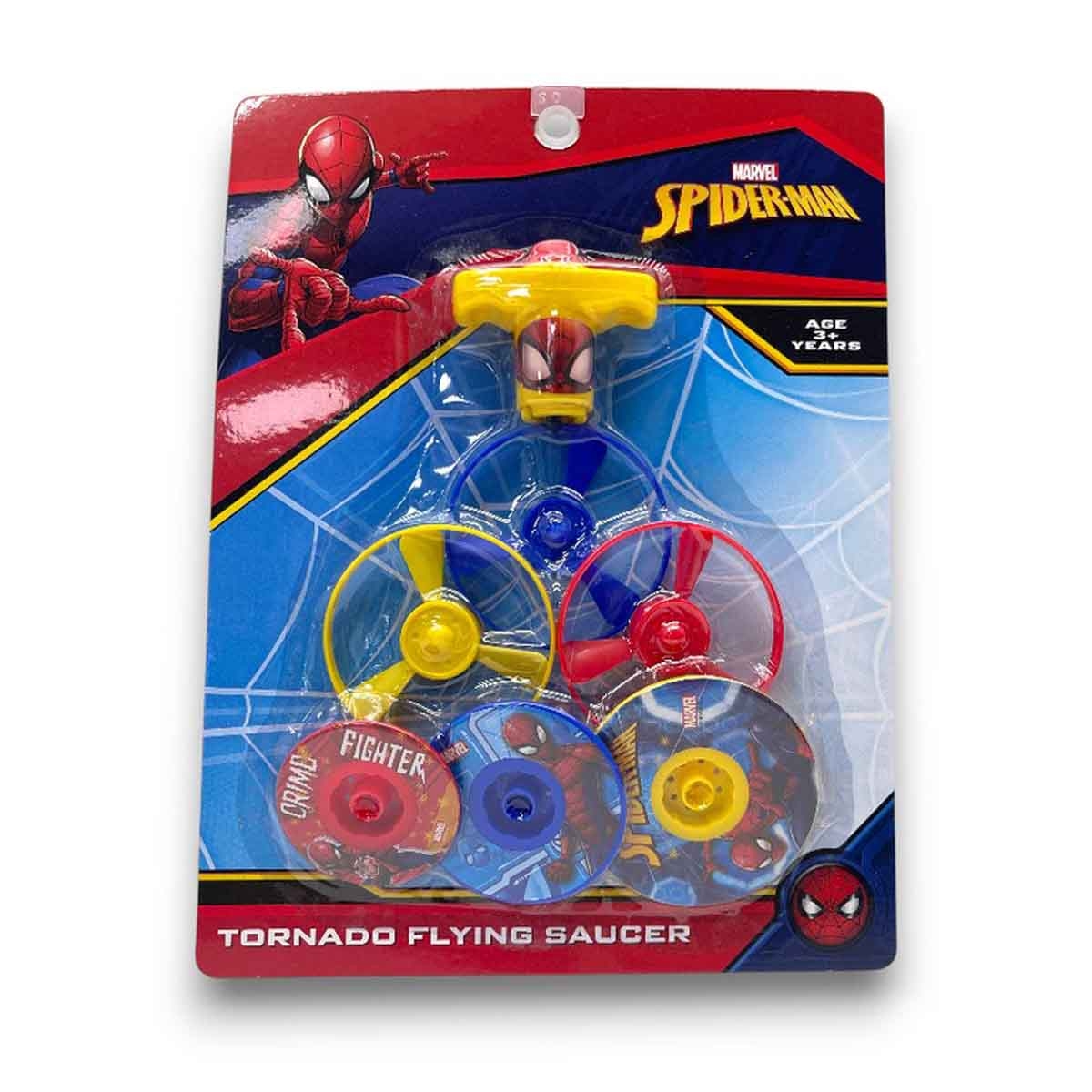 مارفل سبايدر مان لعبة الصحن الطائر الإعصاري للجنسين من عمر 3-4 سنوات