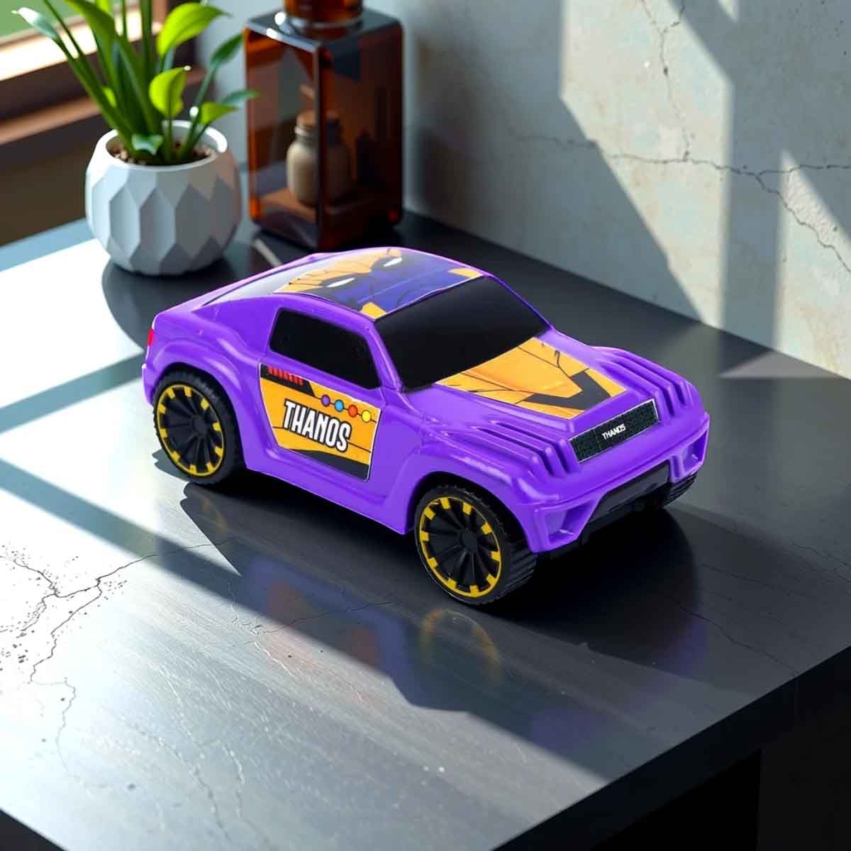 مارفل إصدار ثانوس سيارة سحب قوية SUV، للجنسين، من عمر 3 إلى 4 سنوات