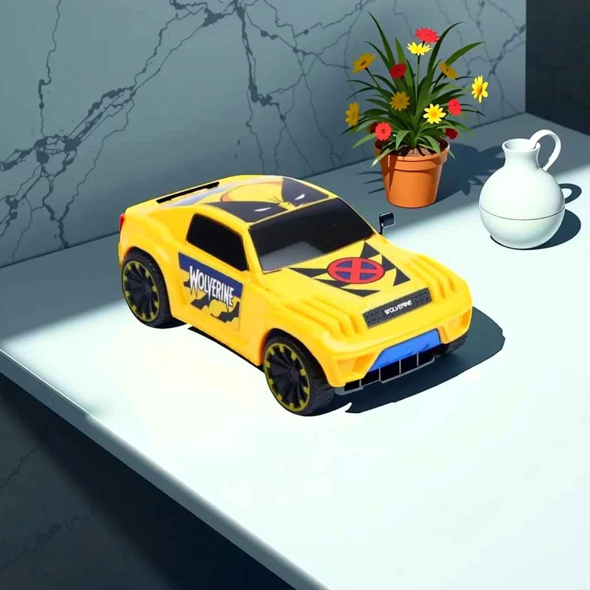 مارفل إصدار وولفرين سيارة سحب قوية SUV، للجنسين، من عمر 3 إلى 4 سنوات