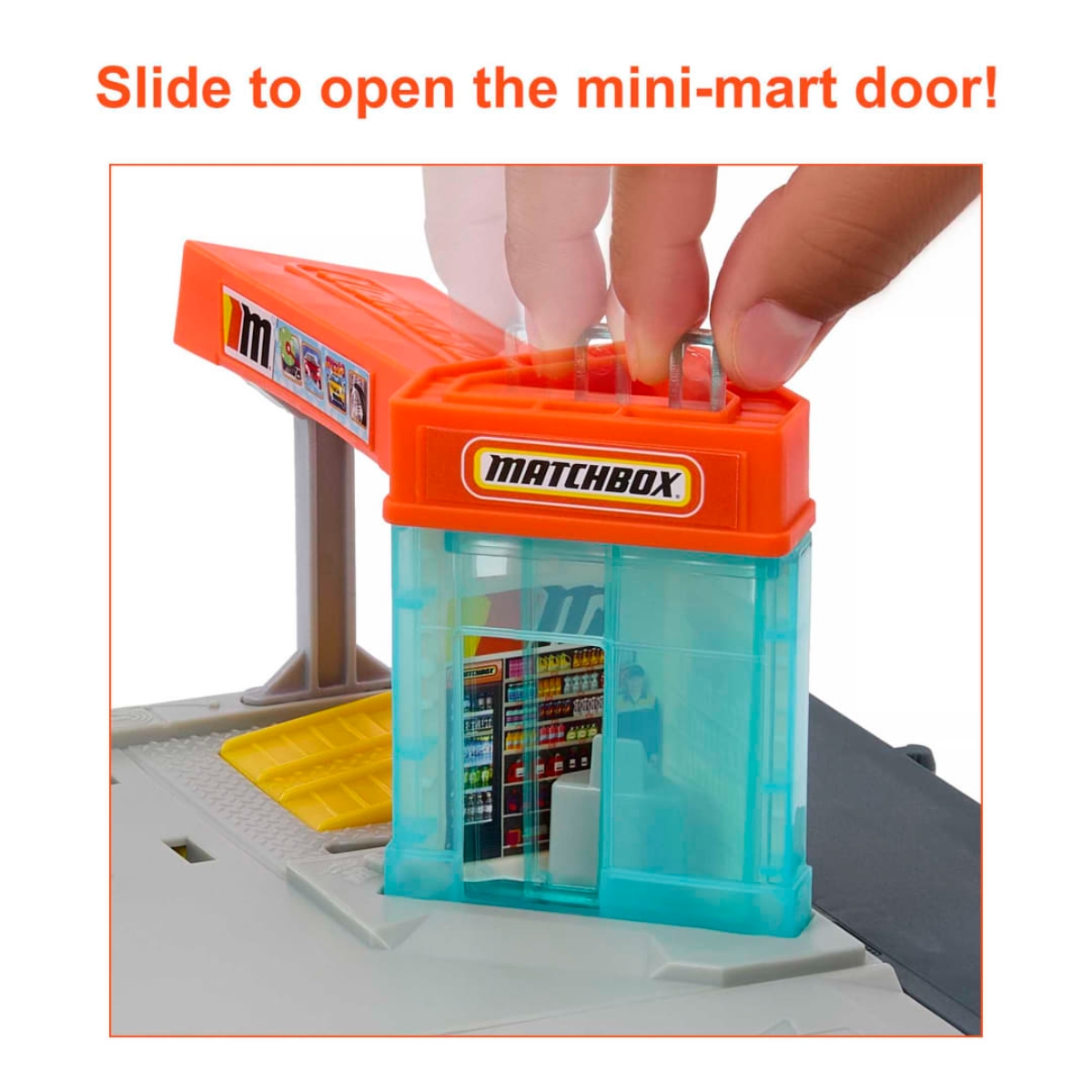 ماتشبوكس مجموعة مغسلة سيارات سوبر كلين من أكشن درايفرز للجنسين، 3-4 سنوات