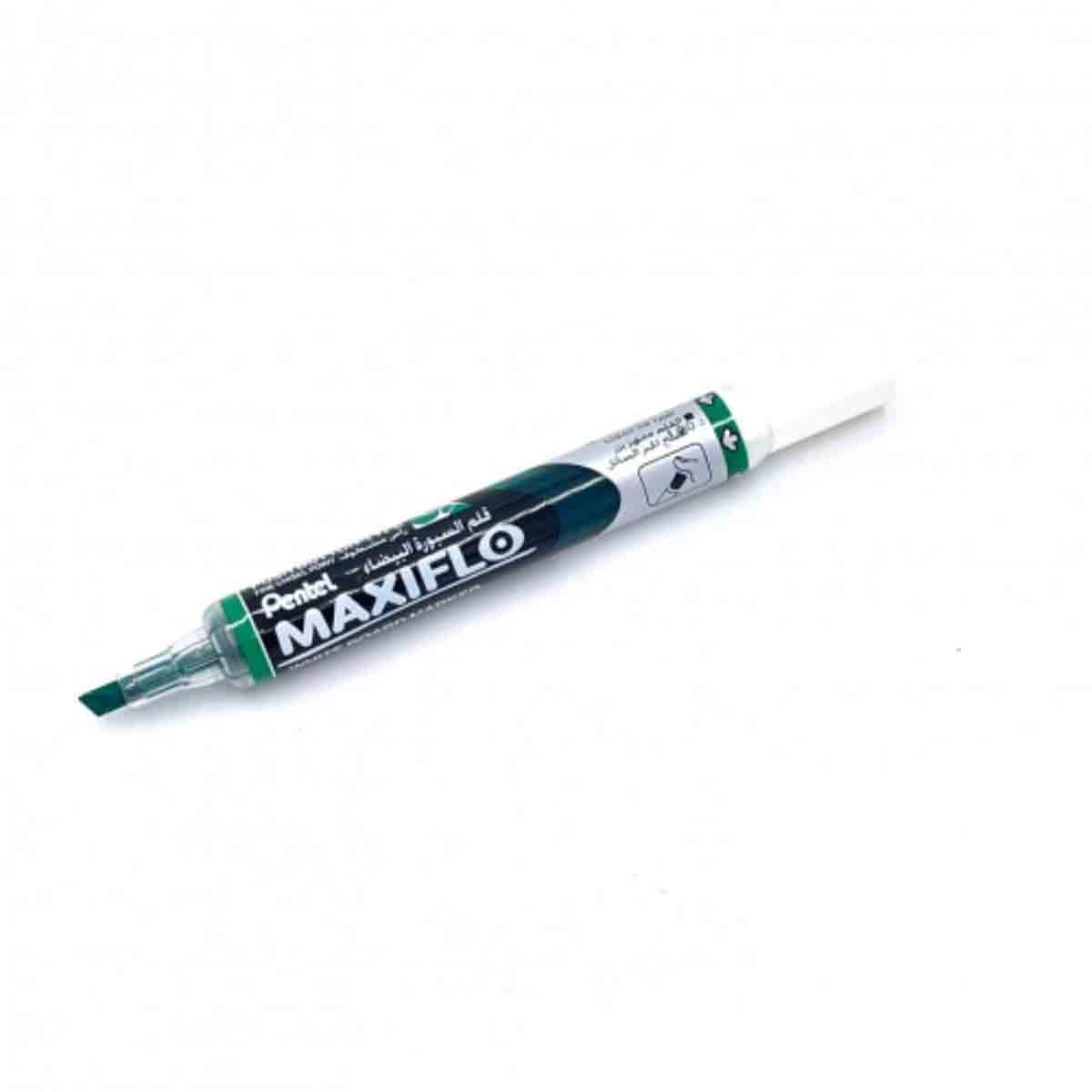 ماكسيفلو مجموعة أقلام وايت بورد نحيفة بطرف مائل، مجموعة من 4