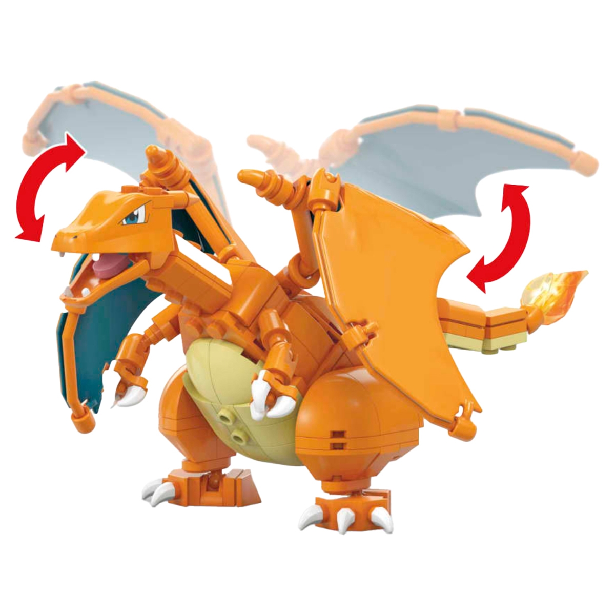 ميغا مجموعة بناء بوكيمون تشاريزارد للجنسين، 8-10 سنوات