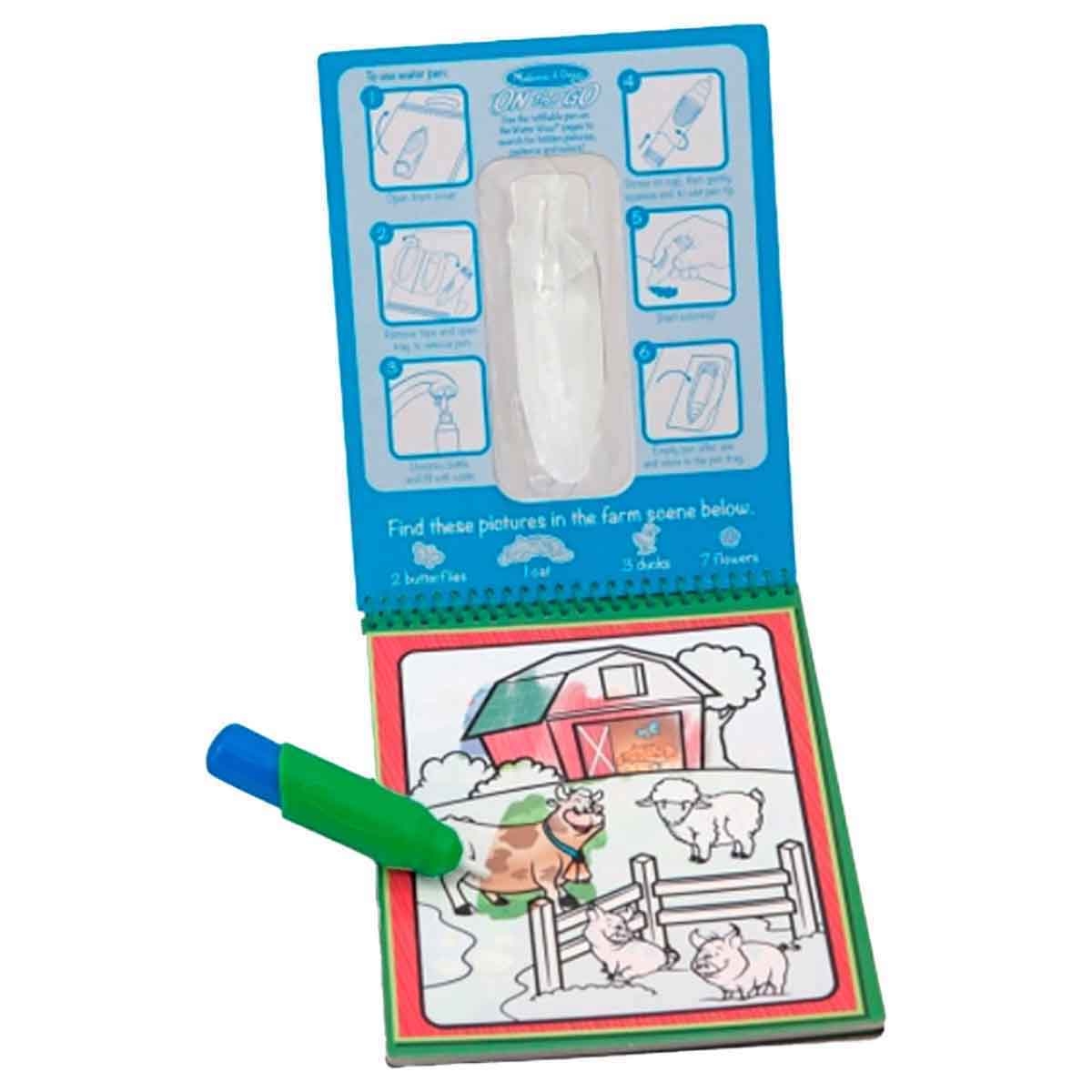 ميليسا آند دوغ مجموعة ووتر واو الحيوانات مع خرز الخيط وسلايم بينغسو كومباوند كينغز، للجنسين، 3-4 سنوات