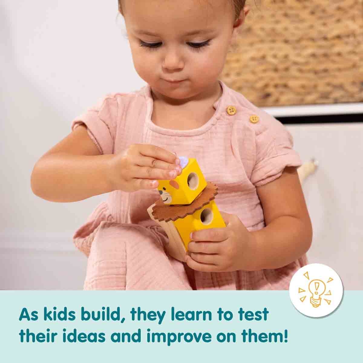 ميليسا آند دوج طقم لعب بلوكابلز سفاري للجنسين من عمر 3 إلى 4 سنوات