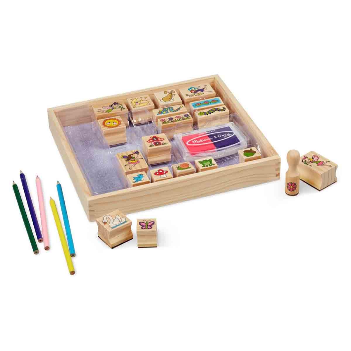 ميليسا آند دوج طقم لعب ختم مشاهد حديقة الجنيات للجنسين من عمر 5 إلى 7 سنوات