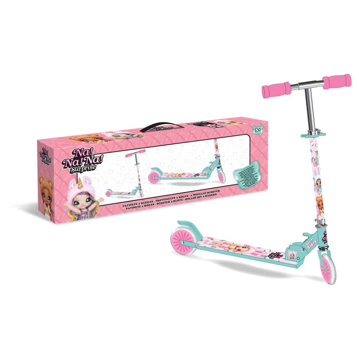 نا نا نا سيربرايز سكوتر بعجلتين للبنات، 3-4 سنوات