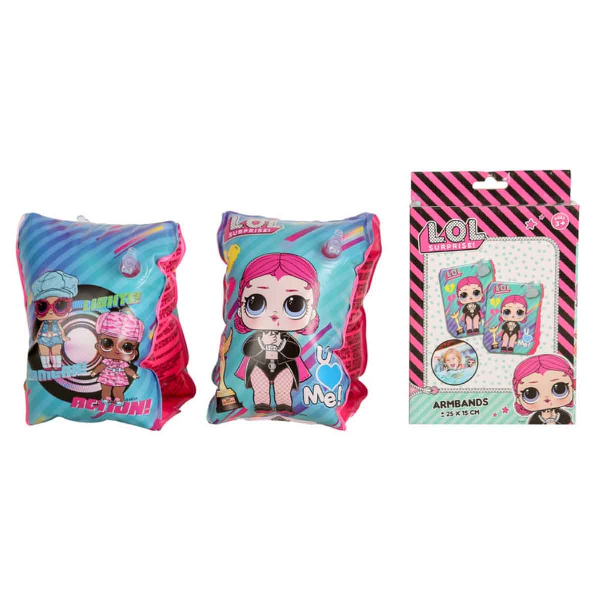 إل أو إل سيربرايز عوامات للذراع للبنات، 3-4 سنوات