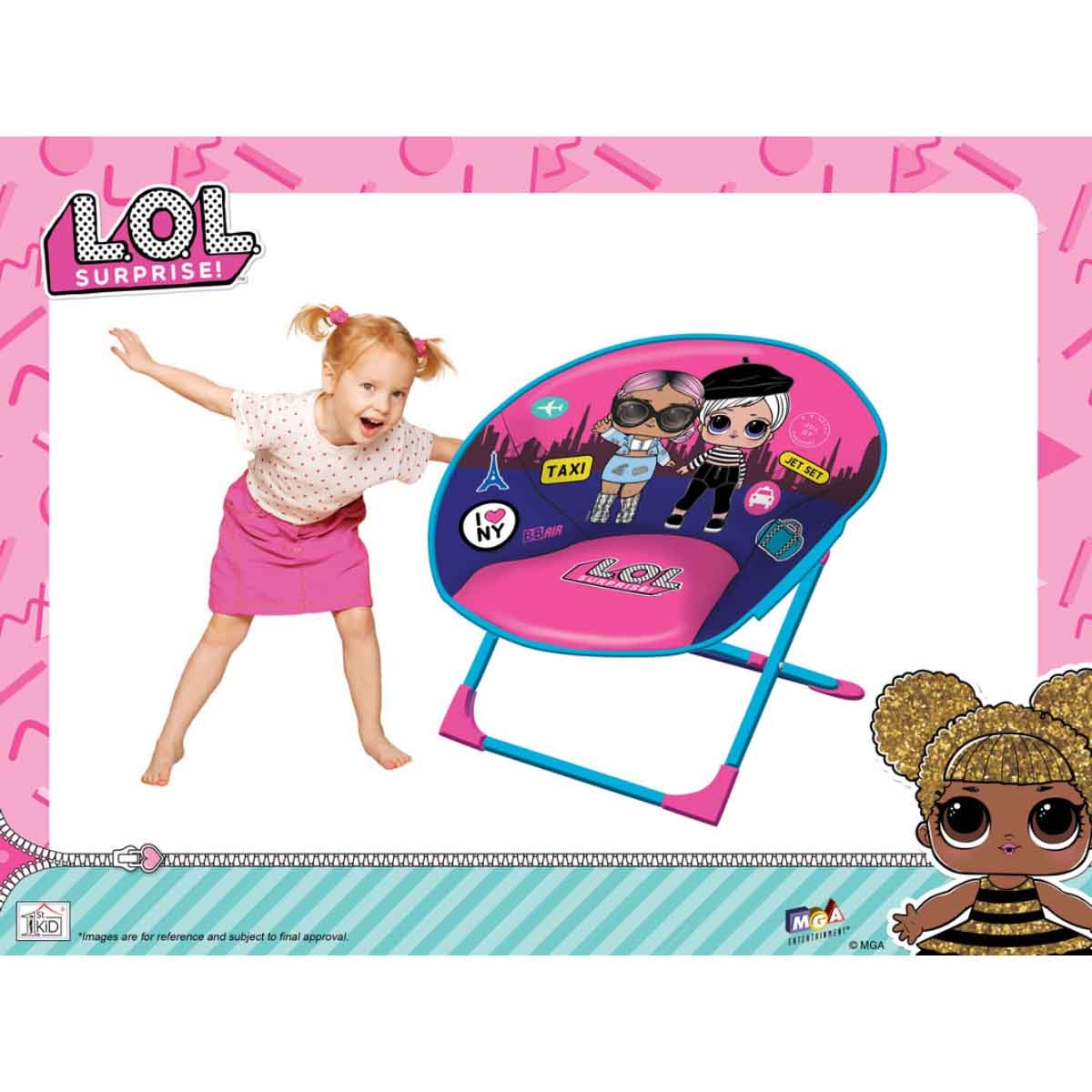 إل أو إل سيربرايز كرسي قمري للبنات، 3-4 سنوات