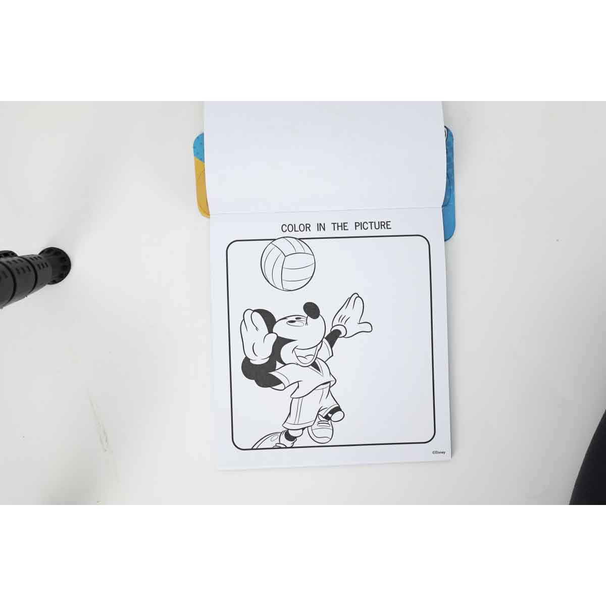 ميكي وأصدقاؤه كتاب الحبر السحري مع ملصقات للجنسين، عمر 3-4 سنوات