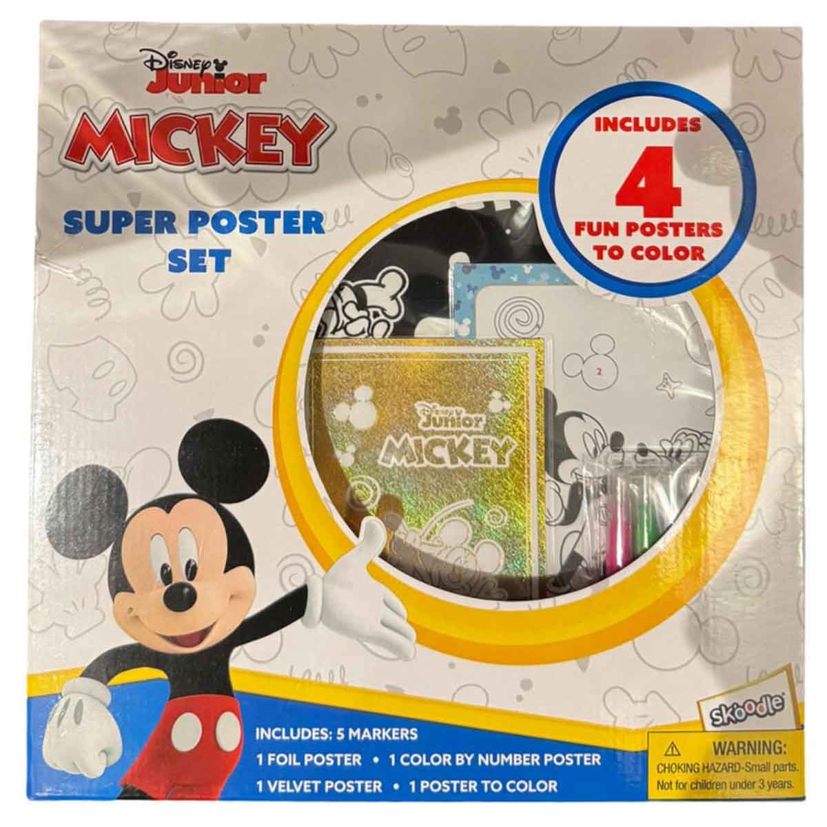 ديزني جونيور مجموعة بوسترات للجنسين، عمر 3-4 سنوات