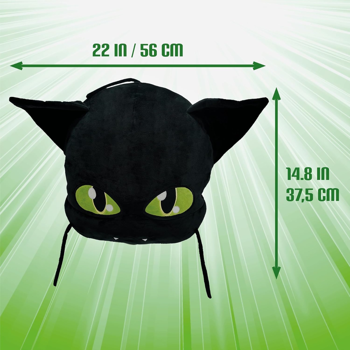 ميراكولوس وسادة محشوة بلاق هاغي هايدواي بحجم 14.8 إنش للبنات، 3-4 سنوات