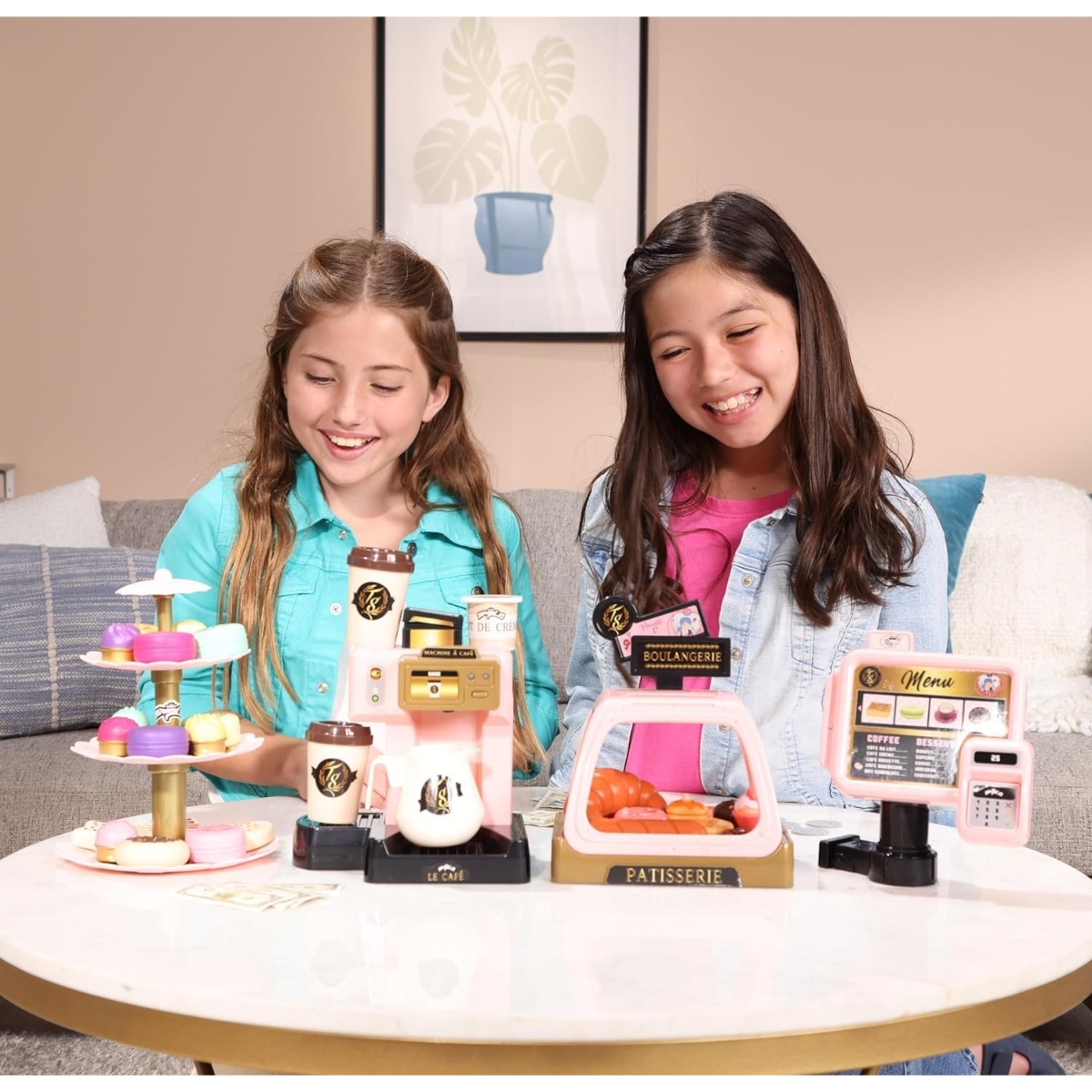 ميراكولوس مجموعة آلة تسجيل باريس كافيه للبنات، 3-4 سنوات