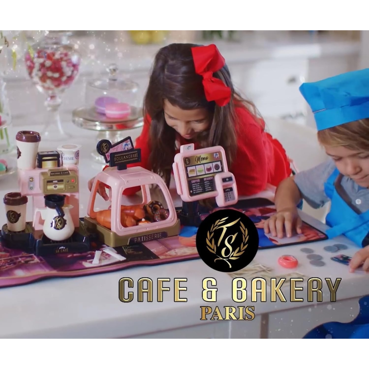 ميراكولوس مجموعة آلة تسجيل باريس كافيه للبنات، 3-4 سنوات