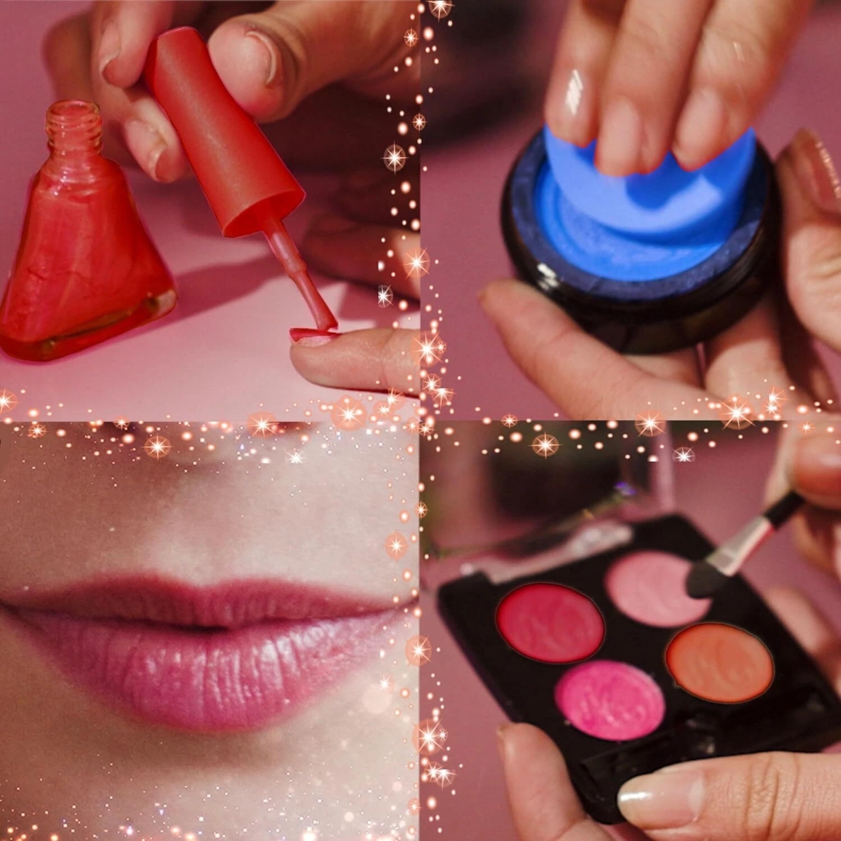 ميراكولوس مجموعة مكياج 10 في 1 لليدي باغ للبنات، 3-4 سنوات