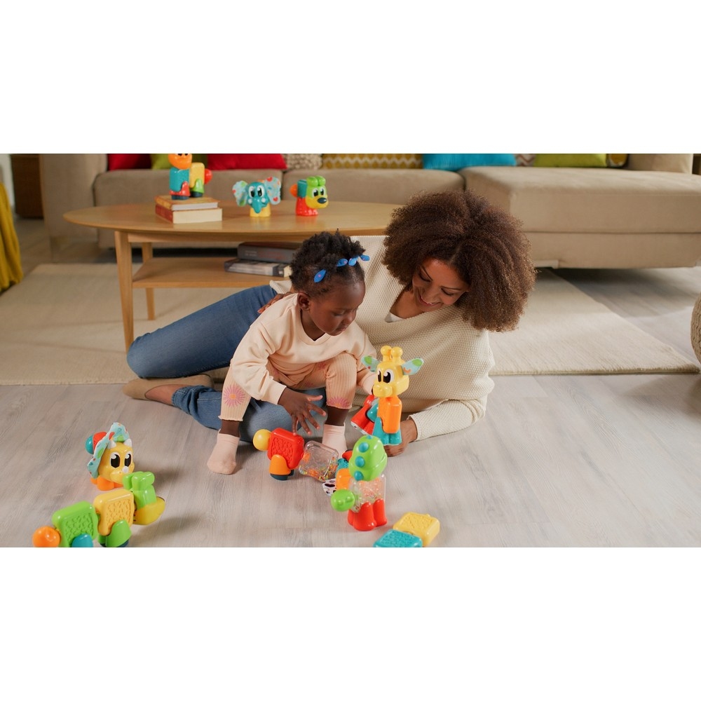 موديمي جيني الزرافة لعبة حسّية للرضّع من عمر 0 إلى 2 سنة