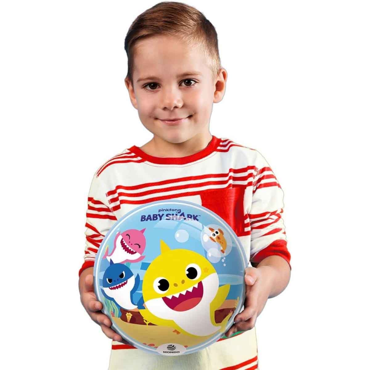 موندو كرة بي في سي بيبي شارك 9 انش بتصاميم متنوعة للجنسين، 3-4 سنوات