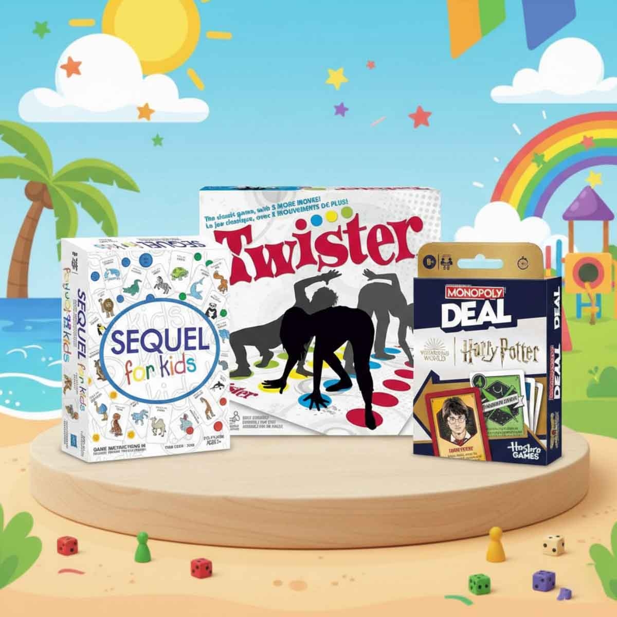 مونوبولي ديل هاري بوتر مجموعة اللعبة مع تويستر ولعبة سيكويل من أنكيت تويز، للجنسين، 8-10 سنوات