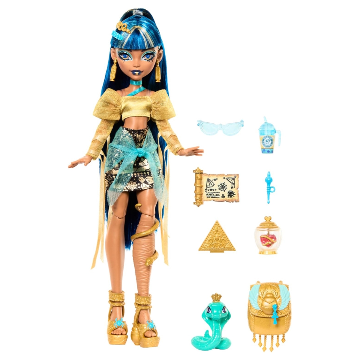 مونستر هاي دمية فاشن كليو للبنات، 5-7 سنوات