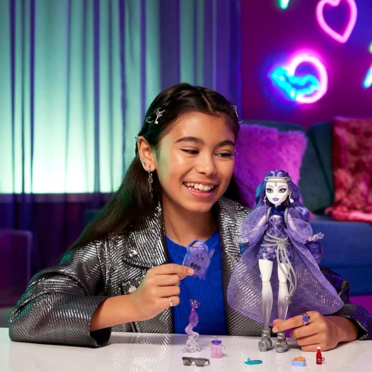 مونستر هاي دمية فاشن سبكترا للبنات، 5-7 سنوات