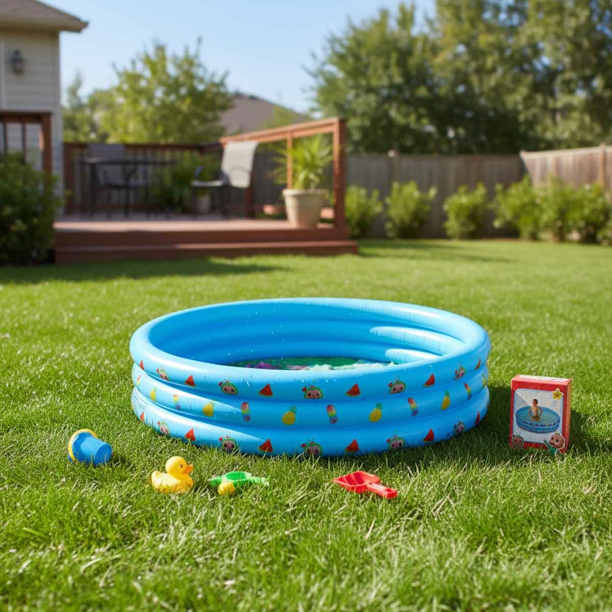 كوكميلون مسبح قابل للنفخ للجنسين، 3-4 سنوات