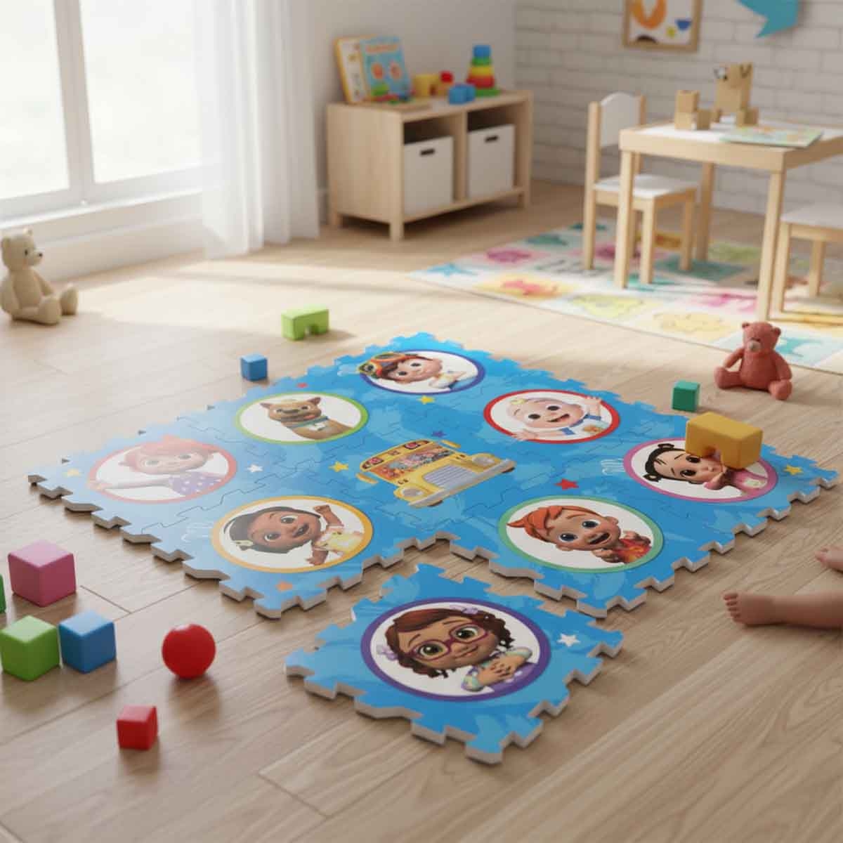 كوكميلون حصيرة EVA مترابطة للجنسين، 3-4 سنوات