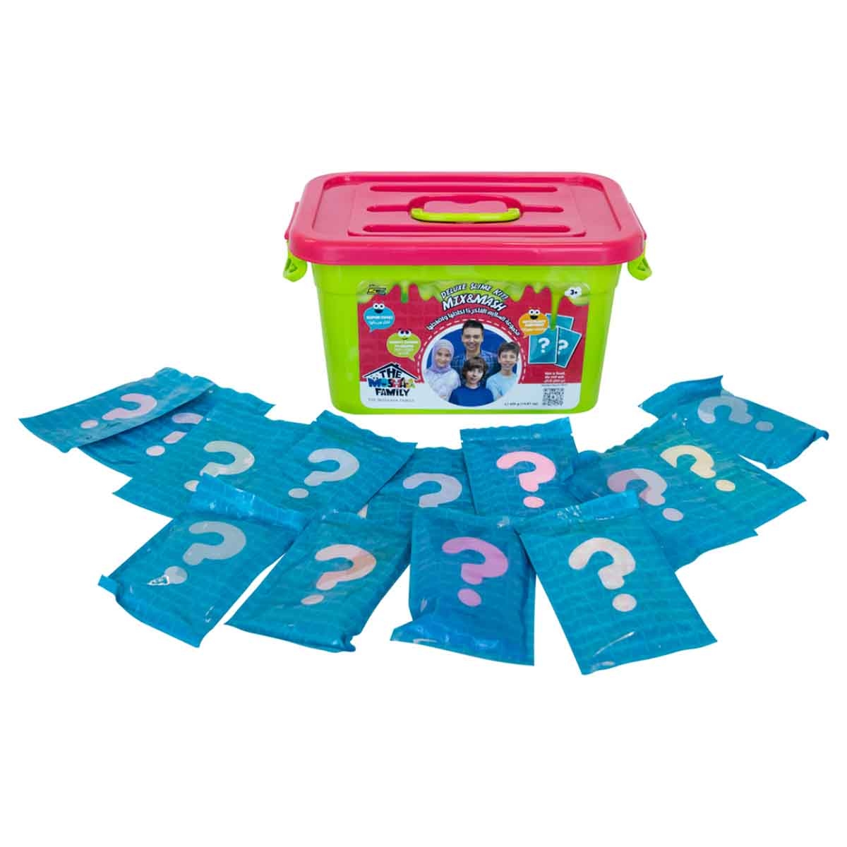 موشايا فاميلي مجموعة سلايم ديلوكس ميكس آند ماش للأطفال بعمر 3-4 سنوات