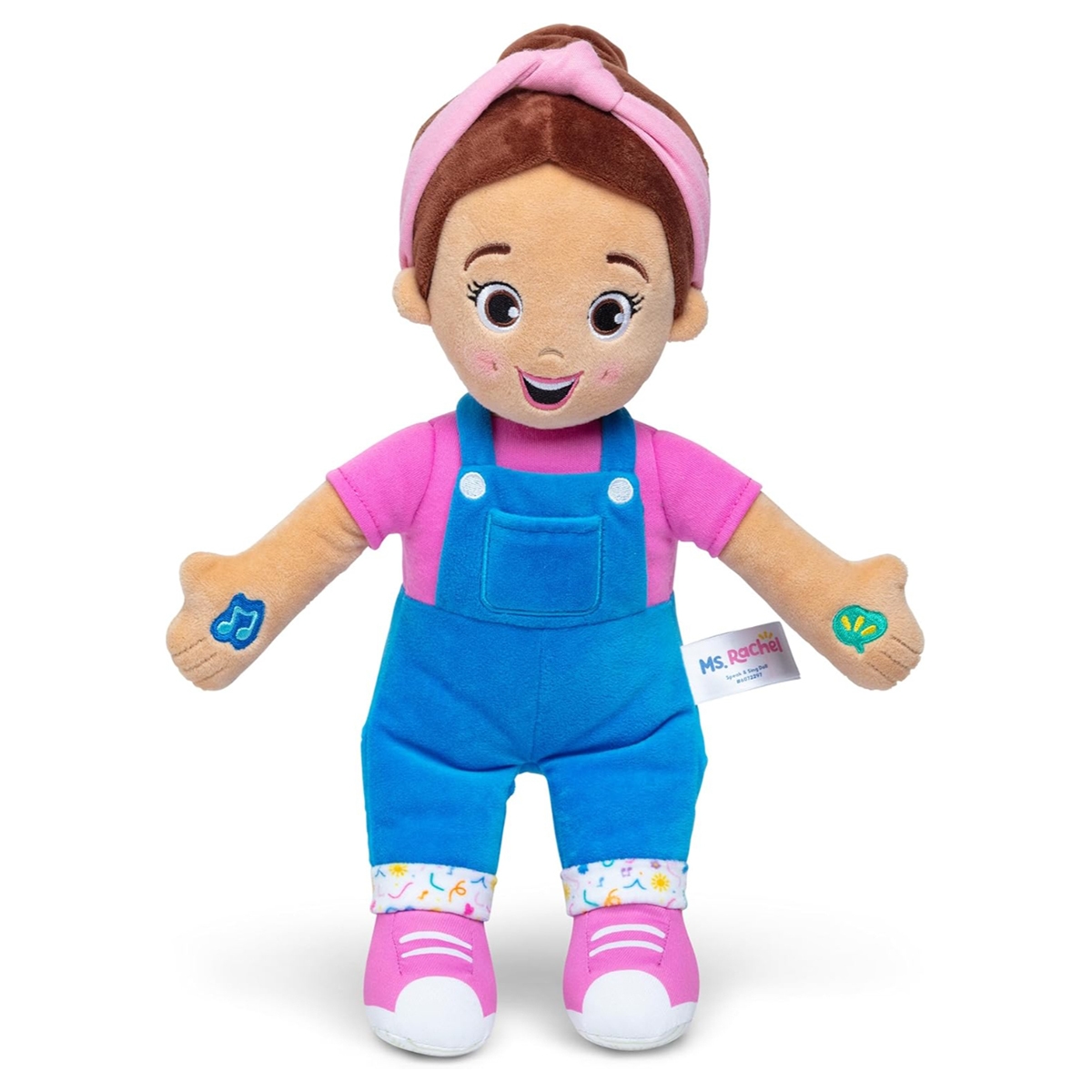 مس ريتشل أوفيشيال سبيك اند سينج دمية تفاعلية تتحدث وتغني 16 بوصة للأطفال الصغار 0-2 سنوات