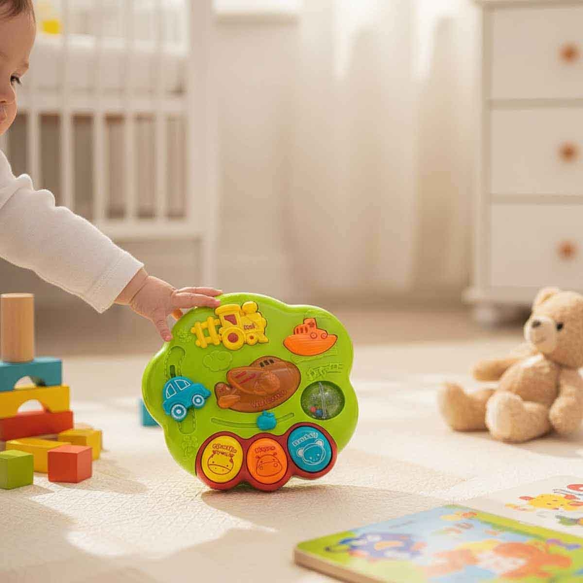 تشيمستار مدينة مرور موسيقية مع صوت وضوء للأطفال من عمر 0-2 سنوات