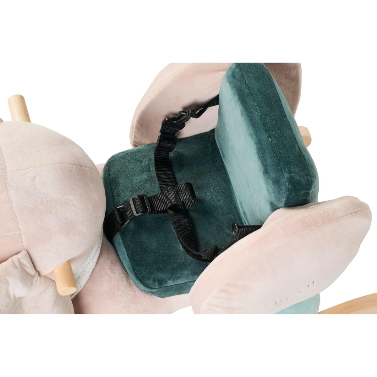 ناتو لعبة الفيل الهزاز أكسل ولونا للأطفال الرضع، 0-2 سنوات