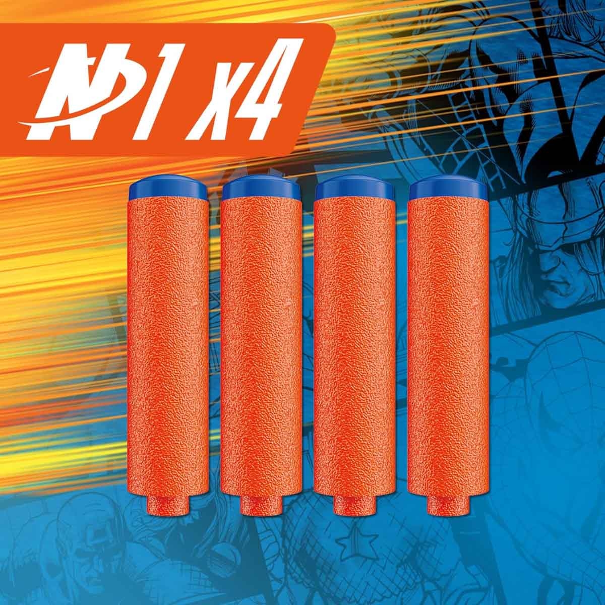 نرف مارفل ايرون مان قاذف دارت، للجنسين، 8-10 سنوات