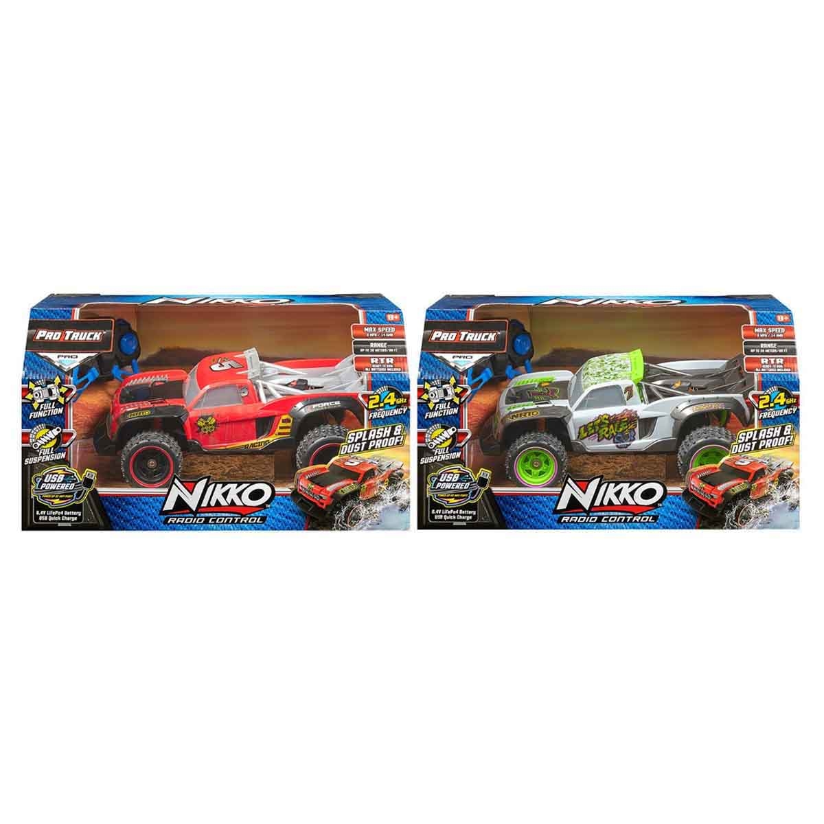 نييكو شاحنة برو 12 إنش بالريموت منوعة للأولاد، 5-7 سنوات