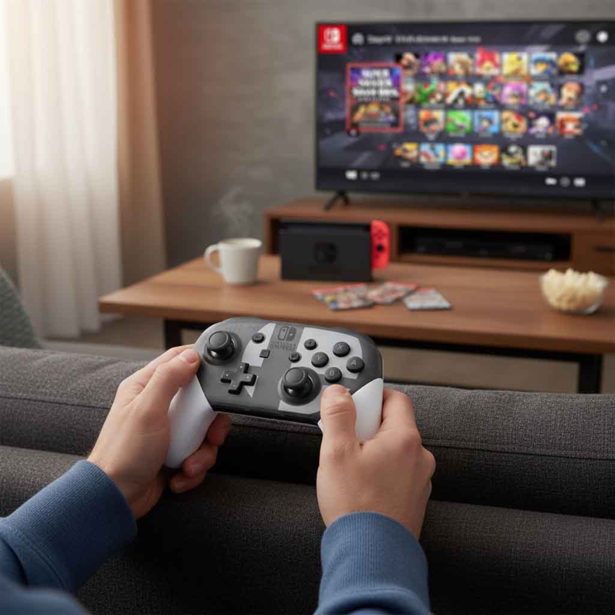 نينتندو وحدة تحكم برو لسويتش إصدار خاص سوبر سماش بروس استيراد اليابان