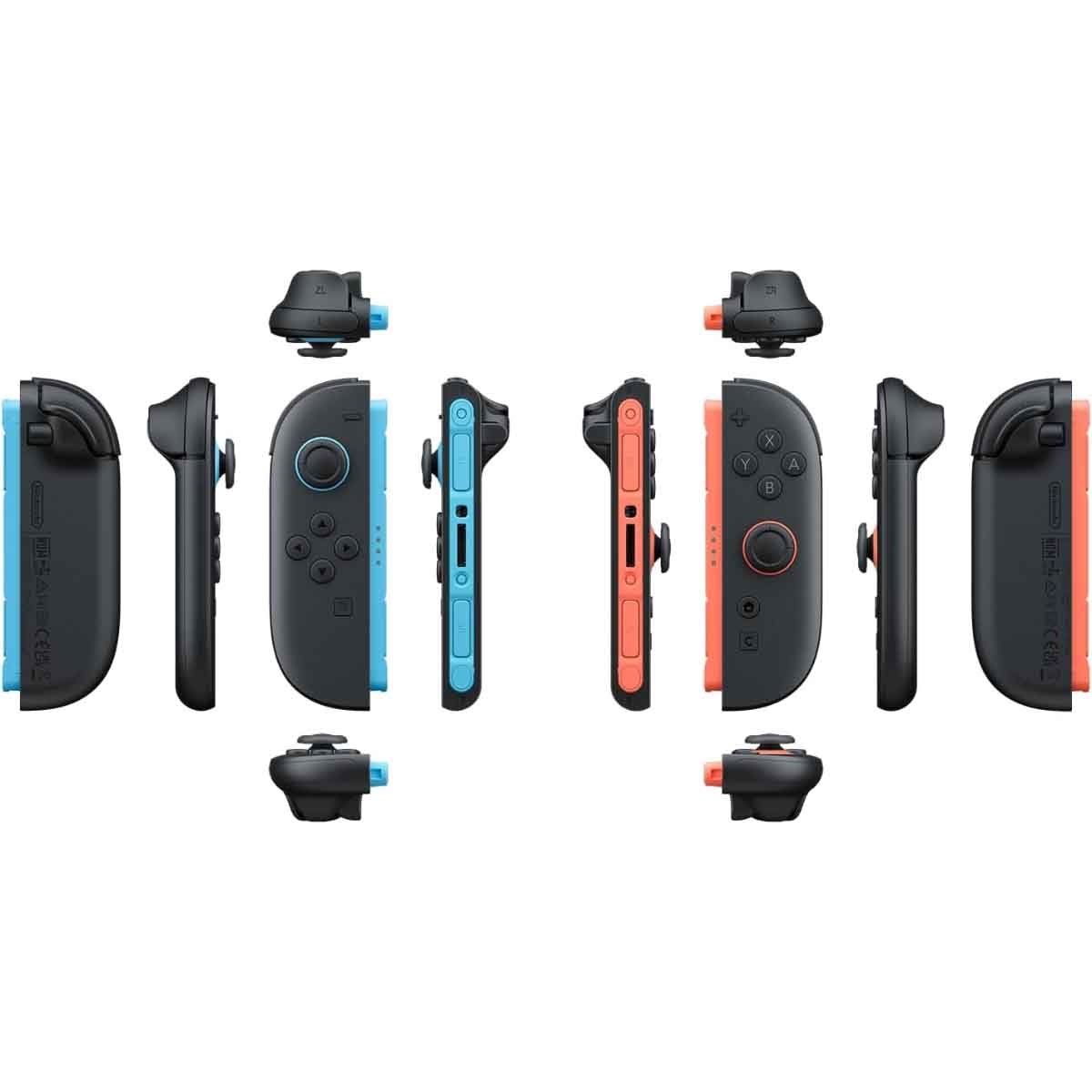 نينتندو سويتش 2 نسخة السعودية وحدات تحكم جوي-كون زوجي يسار/يمين أزرق / أحمر