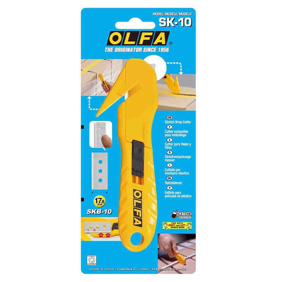 أولفا مشرط لف بلاستيك 17.8مم مع قاطع شريط (13+ سنة)